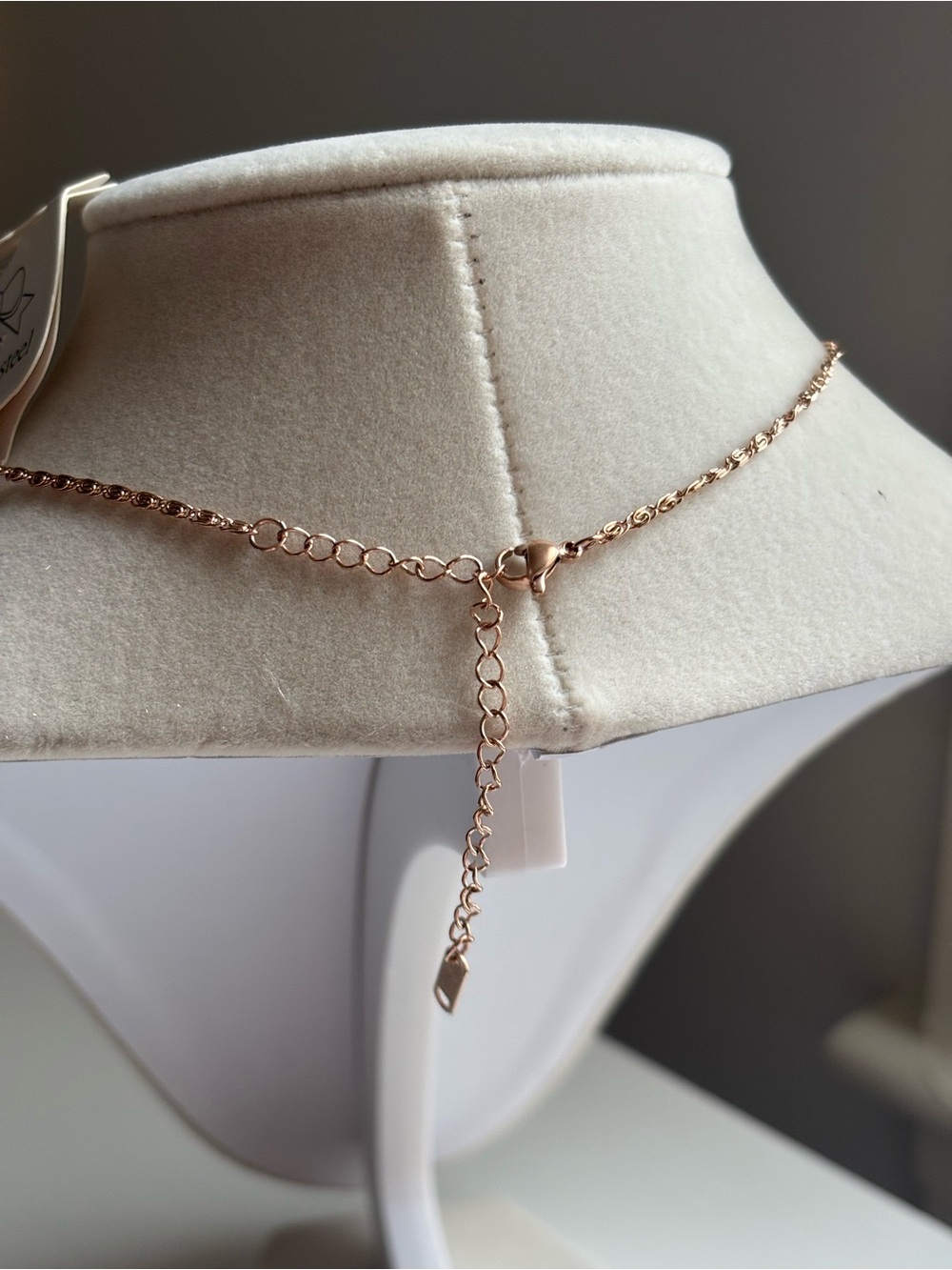 Gold Initial Necklace Letter A Pendant Minimal Dainty Personalized Jewelry - Picture 3 of 10